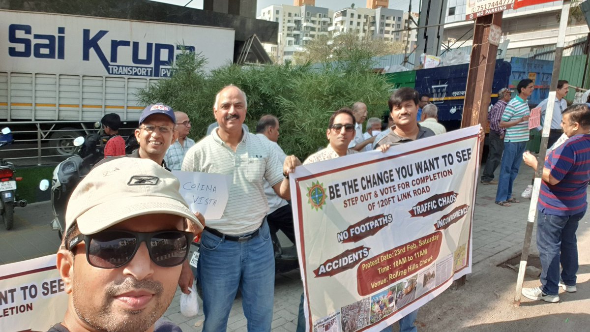 uxisking's tweet photo. Completion of Banner Pashan Link Road is important for societies near my residential area. There has been silent protest today to get government's attention https://t.co/1Jkt9qrkdl