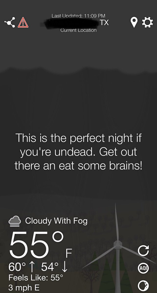RoUnfiltered's tweet photo. Even though I donβt like Zombies, this is funny...πππ #ZombieWeather #TimeToEat #BrainsForDinner https://t.co/npW9cs3HAv