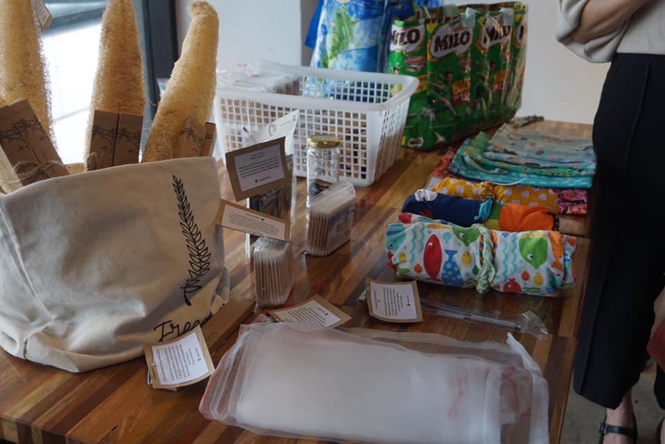This is from a zero waste Sabah group I followed. Everything that you upcycling can be sell at any artisan market or a zero waste meet up. Photo credit: Zero Waste Sabah.