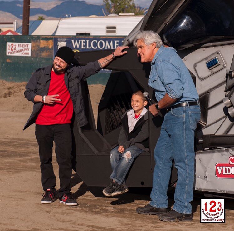 BrandonTomason's tweet photo. @jayleno greatest day ever!!! https://t.co/5GgZs89zlo
