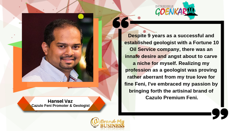 incgoenkar's tweet photo. @brandmybizness recognizes Hansel Vaz as an '@incgoenkar'
https://t.co/id3VWsxBr5
#BrandMyBusiness #IncredibleGoenkar #MakeInGoa #MakeInIndia #Goa #Quotes #Geologist #Feni #GoanDrink #LocalDrink #CazuloFeni #CashewDrink #Distillery #PremiumDrink #Beverage #Cocktail https://t.co/7CKUxTNf3P