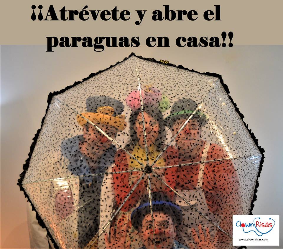Porque no hace falta que llueva para llevar un paragüas cuqui- 
Desafiando todas las supersticiones abre el paraguas en casa, ¡evitarás que te caigan encima las primeras gotas! Buen día de lluvia