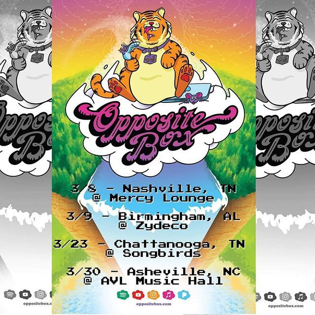 March dates looking tasty! 😺
.
3/8 - #Nashville, TN
at <a href="/mercylounge/">Mercy Lounge</a> *^
.
3/9 - #Birmingham, AL
at <a href="/zydecobham/">Zydeco</a> +
.
3/23 - #Chattanooga, TN 
at @songbirdsrocks *
.
3/30 - #Asheville, NC 
at <a href="/avlmusichall/">Asheville Music Hall</a> $
.
-------------------------------------------
… ift.tt/2NlJ3hK