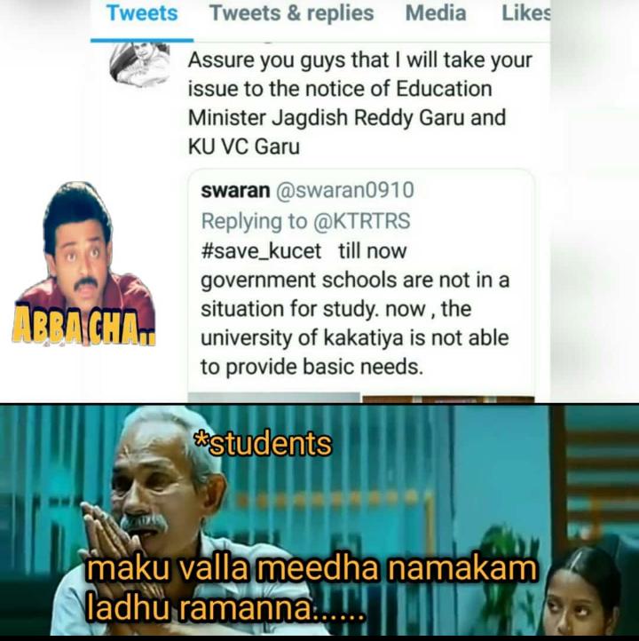 sainadh2029's tweet photo. @KTRTRS Till... No response https://t.co/rrlowlilbL