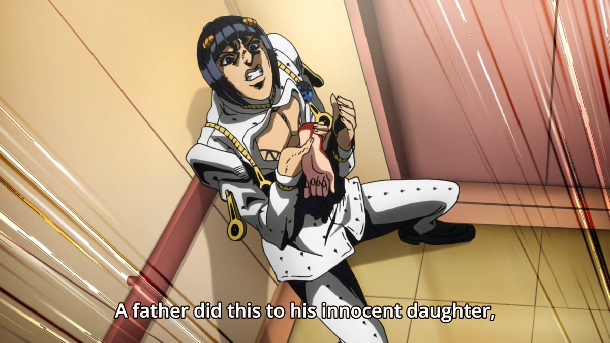 kohakudoori's tweet photo. And also delivered The Line(tm) very well #jojoa https://t.co/H15lLrUrlr