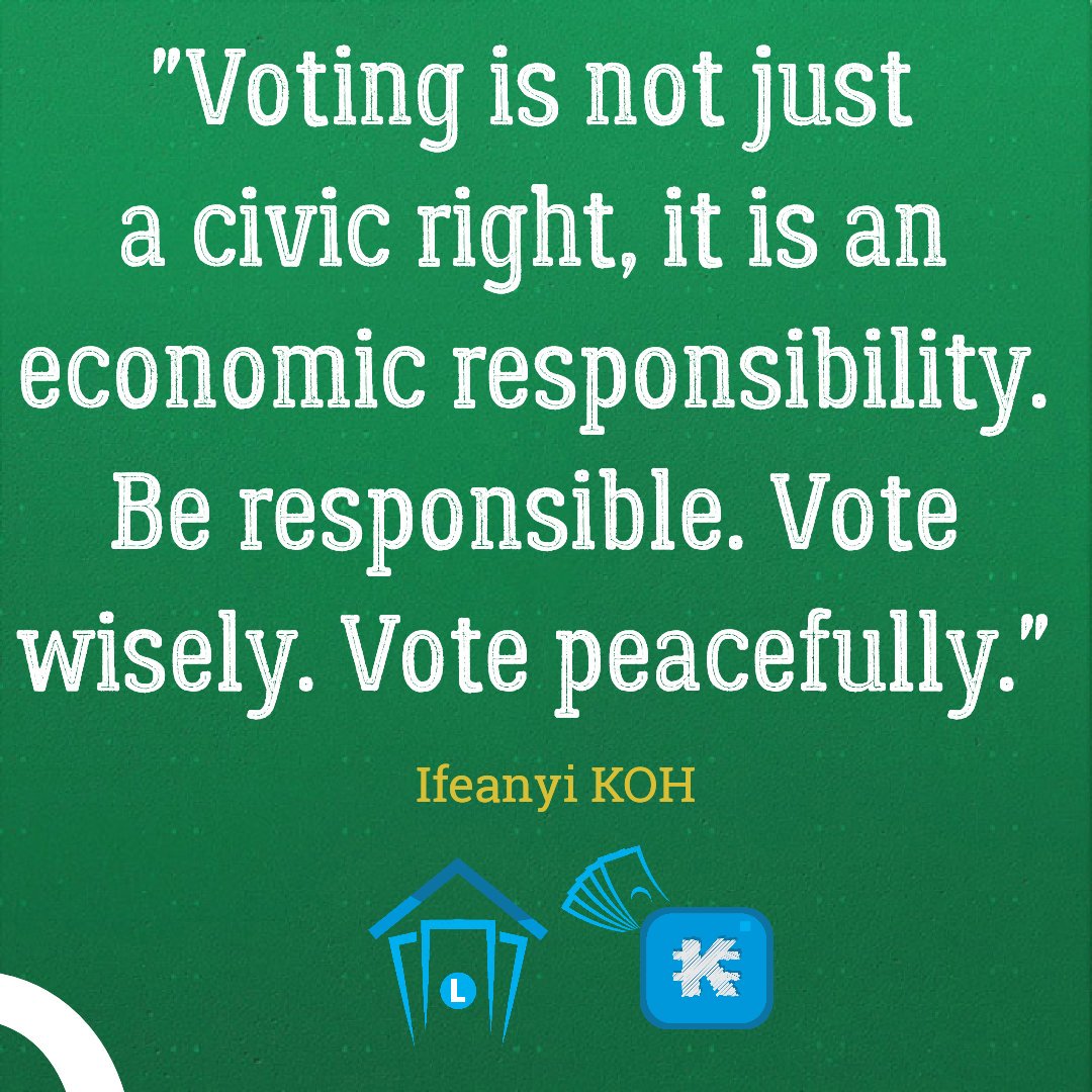 LendifyNG's tweet photo. #NigeriaDecides2019
#LendifyNG
#Kohwope https://t.co/uOwua9tPsc