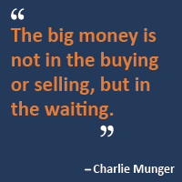 EnterprisingVal's tweet image. The big money is not in the buying or selling, but in the waiting - Charlie Munger. #enterprisingvalue #valueinvesting #stocks #investing #investors #intelligentinvestor #niveshak #dalalstreet #investinindia #stockmarket #wallstreet