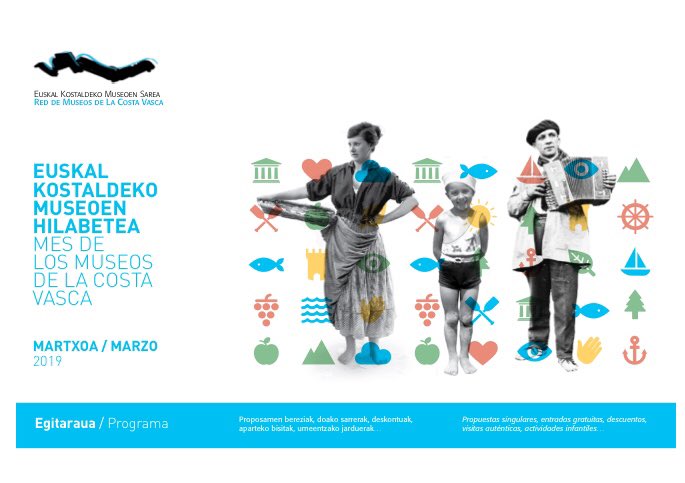 TxikiDonosti's tweet photo. gabarroia : Ya esta disponible toda la programación para el #MesMuseosCostaVasca . Más de 100 actividades, descuentos y programas especiales nos esperan durante el mes de marzo 😉👍🏼 https://t.co/Gmp5k4GnOf. #planesenfamilia #euskadi #gabarroia #basqu… https://t.co/pZk1WlS0yH
