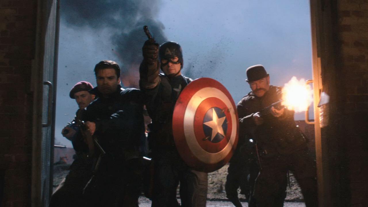 ロッキュロキヨン ロキヨン映画鑑賞 79 キャプテンアメリカザファーストアベンジャー 氷漬け老人の誕生秘話 笑 もうこのハウリングコマンドーズのメンバーはバッキー以外映画に出ないのかな てかキャップと部隊が戦場で活躍するってシーンのあれ