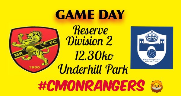 Mumbles Rangers (@mumblesseniors) on Twitter photo 🔴🌕GAME DAY🌕🔴
2nds
⚽️<a href="/KingsbridgeColt/">Kingsbridge Colts</a>
⏰12:30
📍Home - Underhill Park
🏆<a href="/official_SSL/">Swansea Senior Lge</a> Reserve Division 2
#cmonrangers 🦁 🔴🌕GAME DAY🌕🔴
2nds
⚽️<a href="/KingsbridgeColt/">Kingsbridge Colts</a>
⏰12:30
📍Home - Underhill Park
🏆<a href="/official_SSL/">Swansea Senior Lge</a> Reserve Division 2
#cmonrangers 🦁
