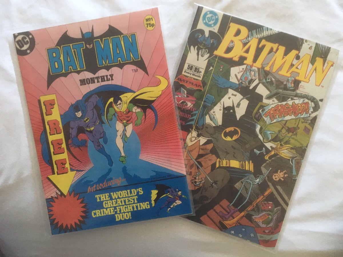 Finally....all 56 issues of the #londoneditions UK prints of <a href="/DCComics/">DC Comics</a> #Batman Having started collecting these from issue 1 in 1980-something it’s taken slightly longer than I thought to get the last few I had originally missed out on! #comics #batmancomics