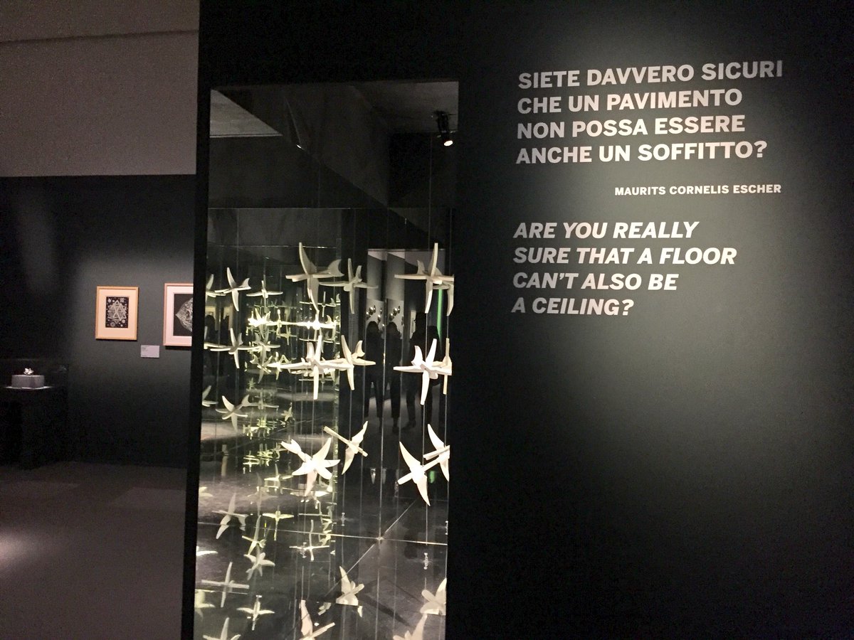saraconforto's tweet photo. Mostra Escher - 

PAN Palazzo delle Arti Napoli https://t.co/zLGAtYIWaF