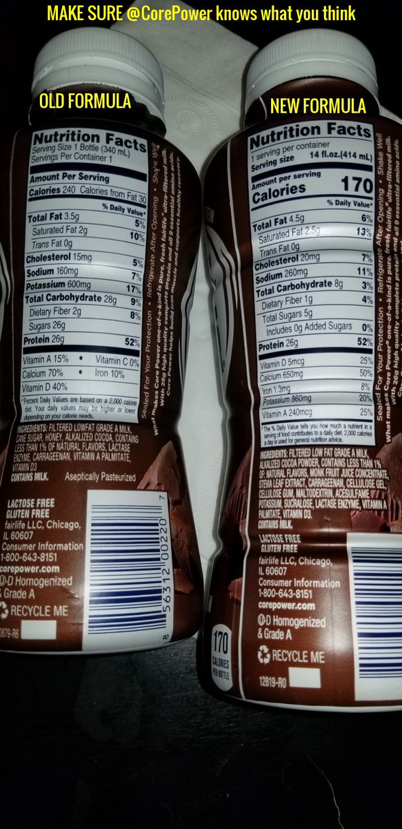 32 Core Power Nutrition Label Labels Design Ideas 2020