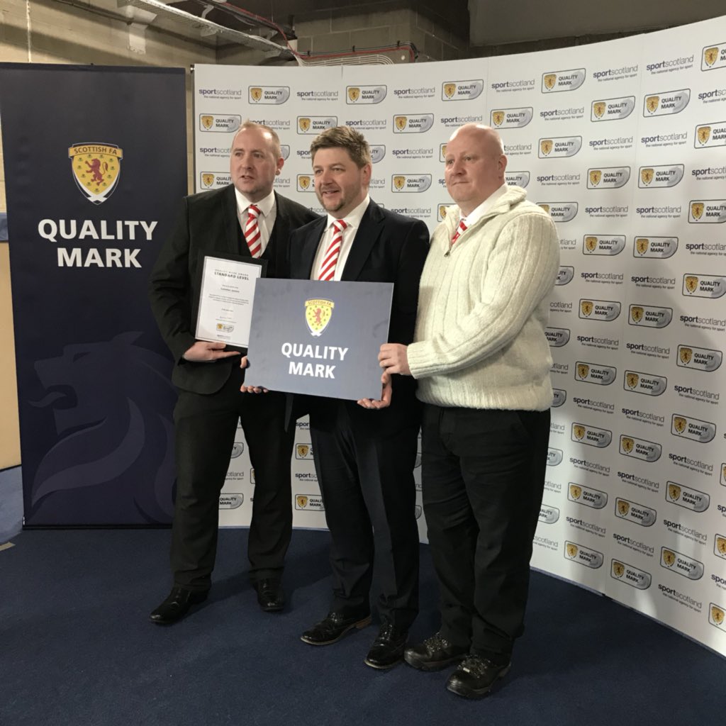 ScotFACentral's tweet photo. QUALITY MARK AWARDS | Congratulations to Camelon Juniors on their Bronze Award gained in 2018 https://t.co/a1fQJr89V9