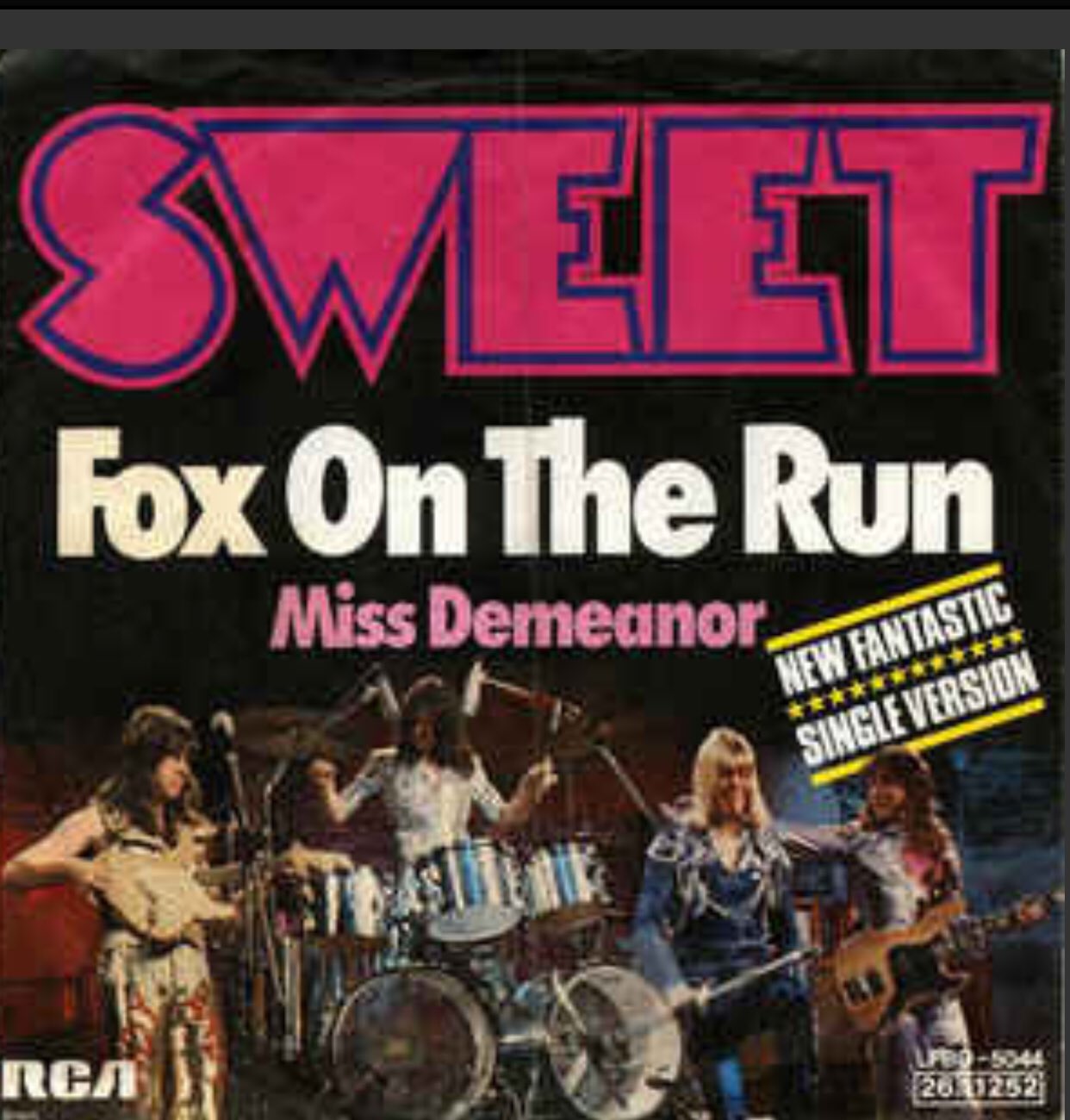 Sweet Fox On The Run from Desolation Blvd. Happy Birthday to surviving member Steve Priest 