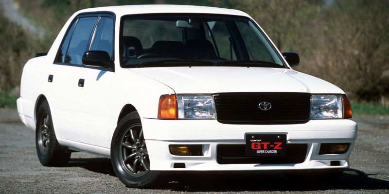 koseiHENTAIbot's tweet photo. トヨタ・コンフォートGT-Zスーパーチャージャー
テクノクラフトがチューニングした限定60台の80年代風変態スポーツカー。2.0Lスーチャーで160psを発生。ワタナベ8スポークとポテンザ等、OPも豊富で変態の極み。乗ってる人も変態のみ https://t.co/WeWFR4B3Gm