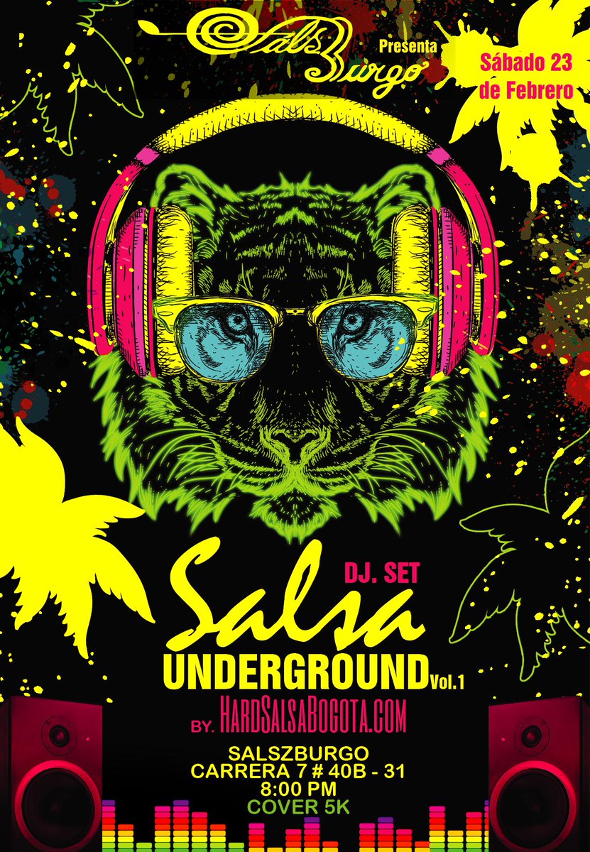 HardSalsaBogota's tweet photo. #LaCitaEsHoy #SalsaUnderGroundVol1 Gozaremos y bailaremos con algo de lo que #Palmieri no a escuchado en los últimos años #AsiEsLaMusica #SalsaDeLaBuena #NewGenSalsa #PeptoBismolChallange #SalsaFacetoFaceNuevasGeneraciones #Salsa #Salseros #LaRumbaBuenaEnBogota #SabadoSensacional https://t.co/T0JQ6GAFub