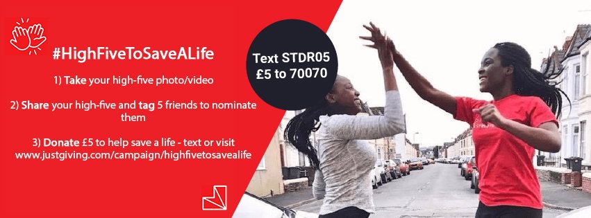StreetDoctors's tweet photo. It is really easy to get involved with #HighFiveToSaveALife just follow these easy steps and don't forget to give! No matter the size of your donation it will make a massive difference to the lives of the young people we teach, thank you! #endyouthviolence #givefive #savealife https://t.co/xqAYUZtb2C
