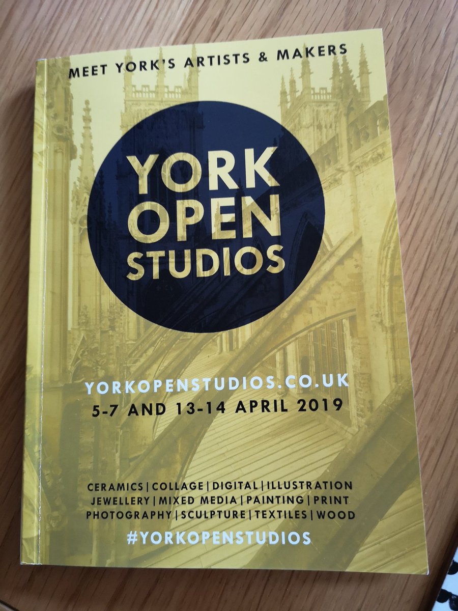 YorkTimebank's tweet photo. Just had the brochure through for #yorkopenstudios very excited. https://t.co/12mhcFGjBU
