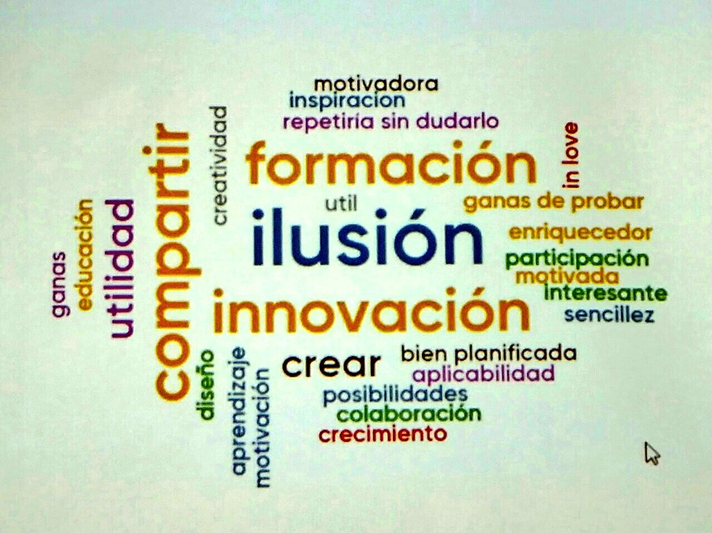 dgafprofesorado's tweet photo. Terminamos #educabloggers con el resumen colectivo de la jornada
@tomasguajardo @orezgz @HuescaCIFE https://t.co/5McmAO2FPb