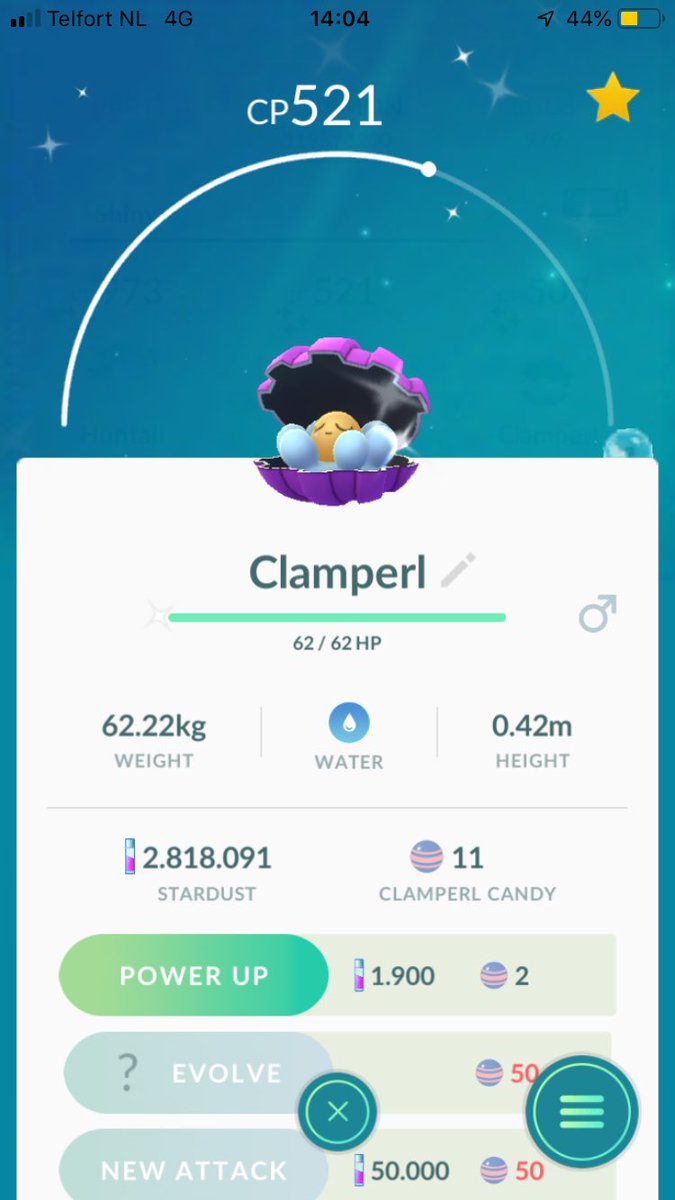 070guy's tweet image. Family completed #clamperlday #Clamperl #huntail #gorebyss #shiny