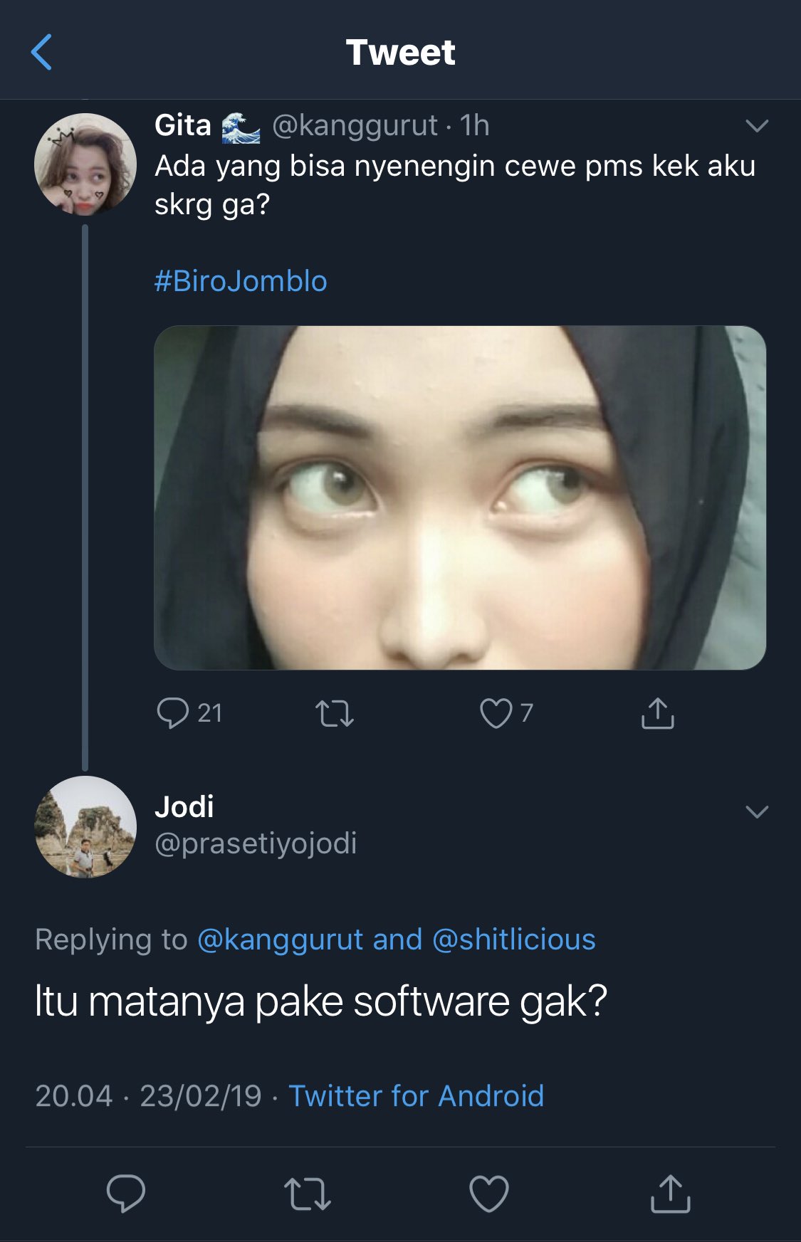 Alitt On Twitter Bukankah Mata Itu Termasuk Dalam Kategori Hardware Birojomblo