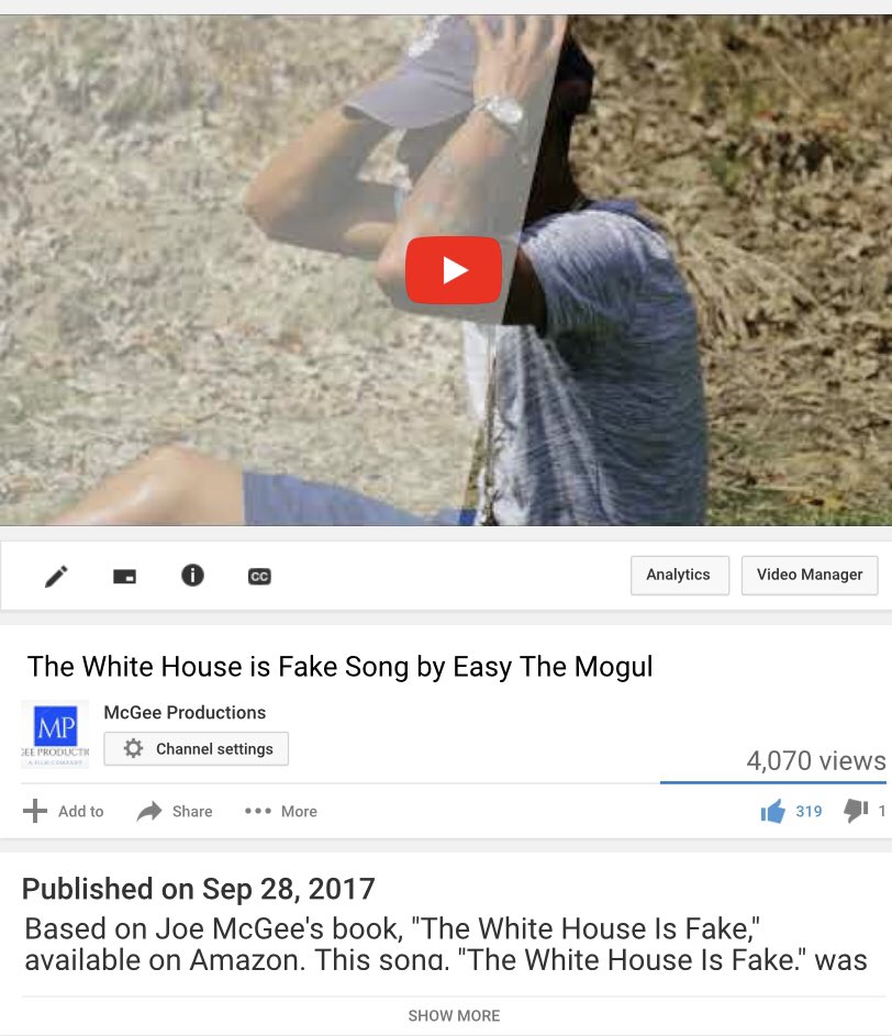 WhiteHouseFake's tweet photo. Our original song from the novel is out on iTunes and google play — watch the song at https://t.co/wAT3udW3Qh #song #bx #ny #rap #music #soundtrack #conspiracy #whitehouse #eisenhower #dot #novel https://t.co/D8WkQjGMaP
