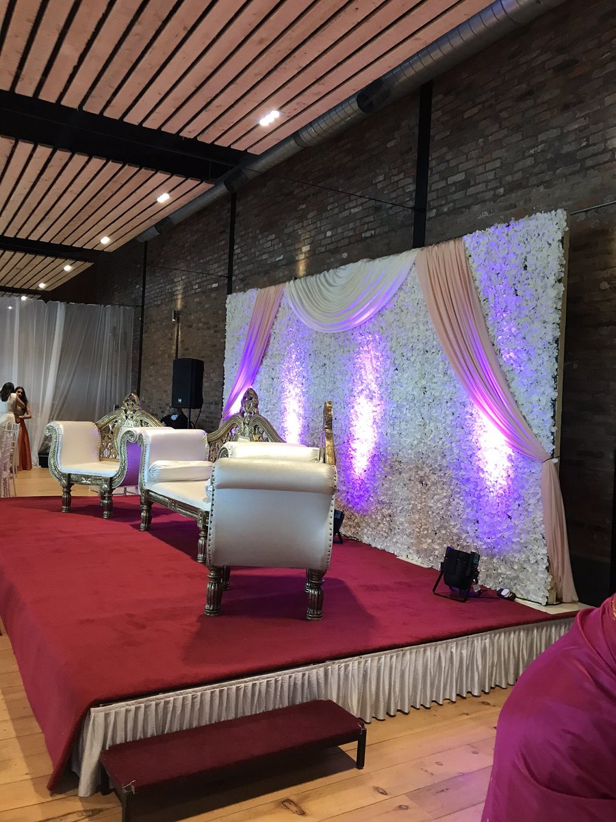 All ready and waiting for the happy couple! #asianweddingvenue #asianengagementvenue #asianengagementvenueleicester #uniqueweddingvenueleicester