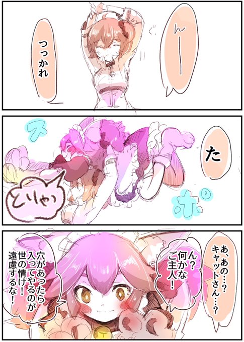 「すなわち！穴があったら入ってくれる、玉藻界一のキャットの鑑と言えよう！」 