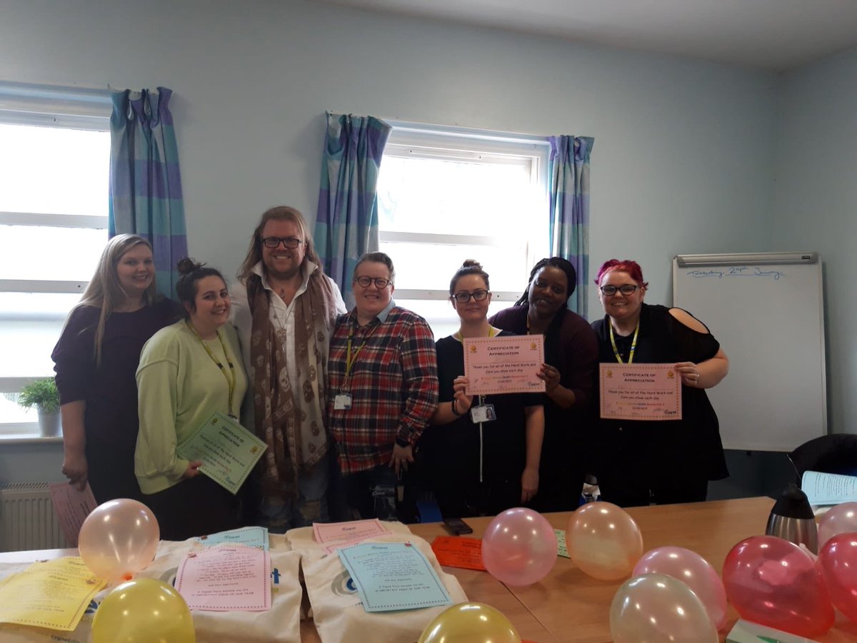 Jobible's tweet image. Some photos from our Mental Health Nursing Day at Cygnet Bury CAMHS to show our appreciation 👍🏻