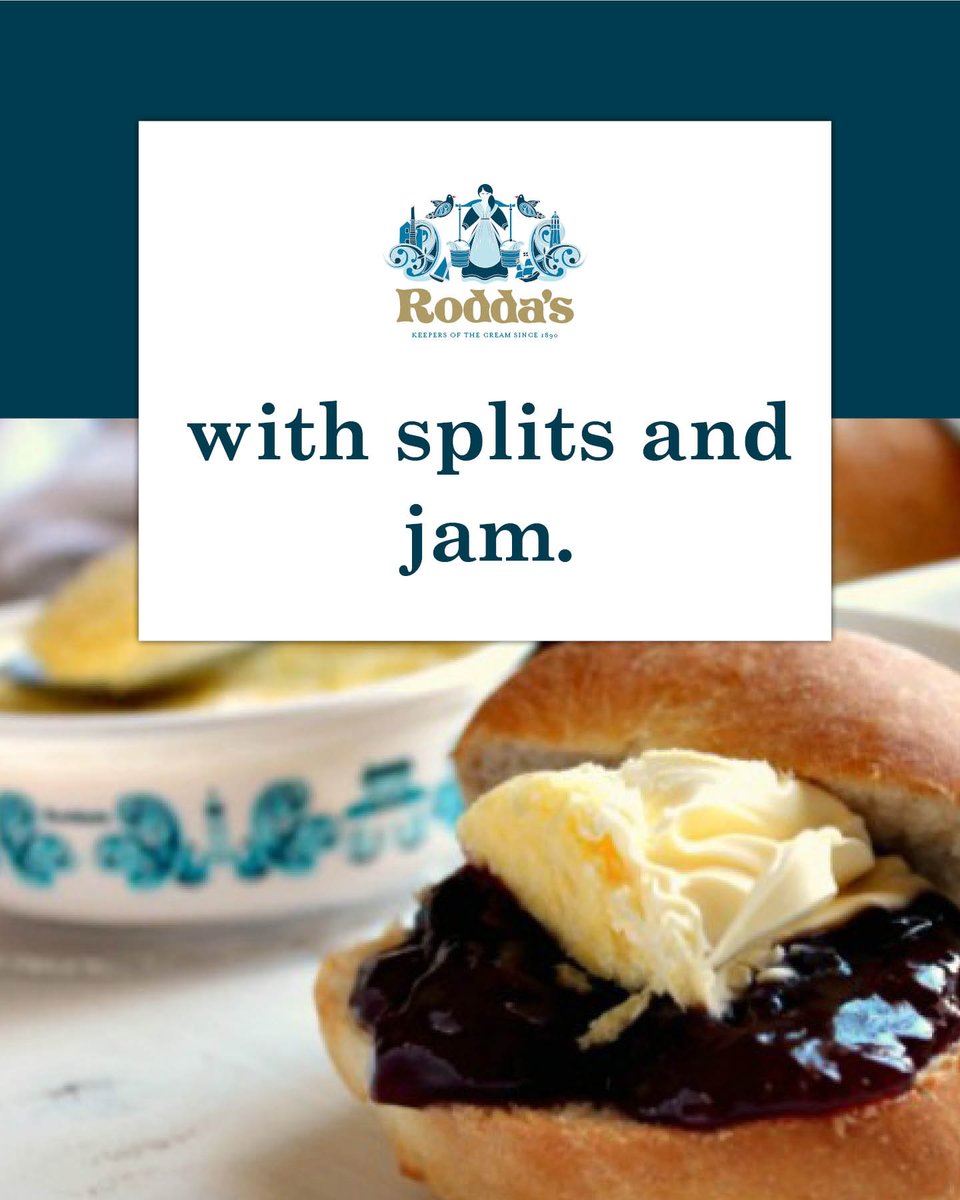 Roddas_Cream's tweet photo. its #realbreadweekand what better way to kick off a week of all things bread related than a few clotted cream suggestions! Have you tried them? #nationalbreadweek #breadweek #allthingsbread #lovebread #cornishtraditions #clottedcream https://t.co/21jUSA2Ngh
