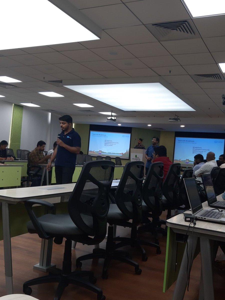 archel3011's tweet image. Welcome to @SDGChennai and @ChennaiWIT 

@jerrysfdc and @satyasekharcvb 
Thanks for joining for the Salesforce Developers Group, Chennai event

@SalesforceDevs @salesforce

#CodeGoals #TrailblazerCommunity #SDGChennai #ChennaiWIT