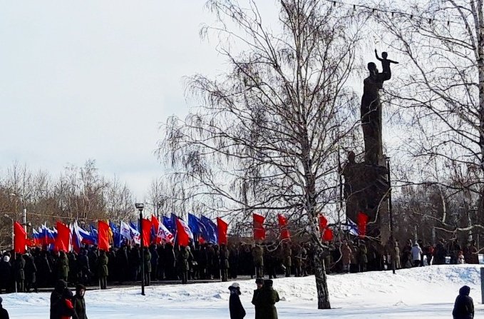 Руководители и сотрудники учреждений культуры и туризма Пензенской области приняли участие в торжественном мероприятии посвященном "Дню защитника Отечества!"