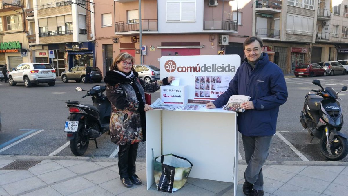 comudelleida's tweet photo. 🙋🏻 En marxa fins diumenge a les 20h les votacions a #PrimariesComu!!
Participa!! Tu esculls els teus candidats i candidates! Com? 👇
🔴 Tens 10 taules per votar
🔴 Si ho prefereixes ho pots fer online (fins demà a les 16h us podeu validar) entrant a 👉 https://t.co/7gqAdmwTbM https://t.co/j6i4jlYtOx