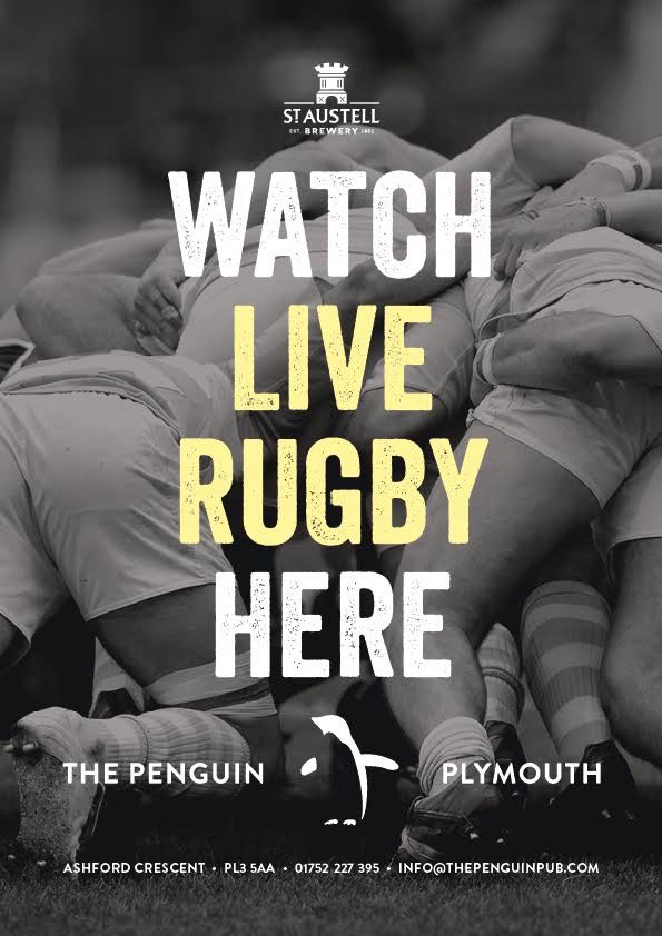 waddleinn's tweet photo. Six nations showing here @waddleinn @StAustellBrew #sixnations #plymouth #pub https://t.co/BvEyCRNz0d