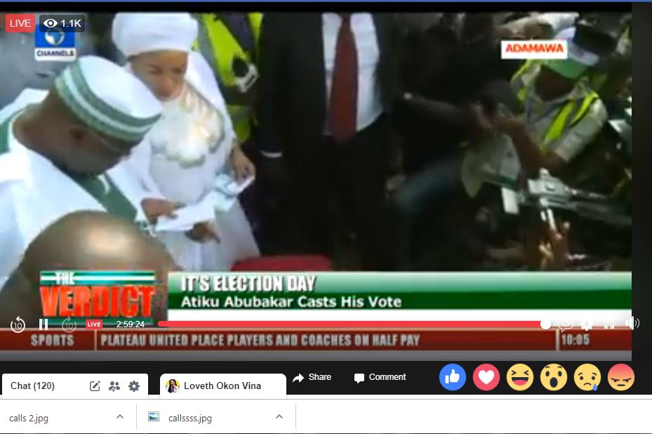 QueenMirabel8's tweet photo. @atiku just voted,victory is sure,@OfficialPDPNig  #ElectionNotWar #NigeriaDecide2019 #VoteNotFight #ElectionDay #AtikuOurPresident https://t.co/sVXqxmn0ST