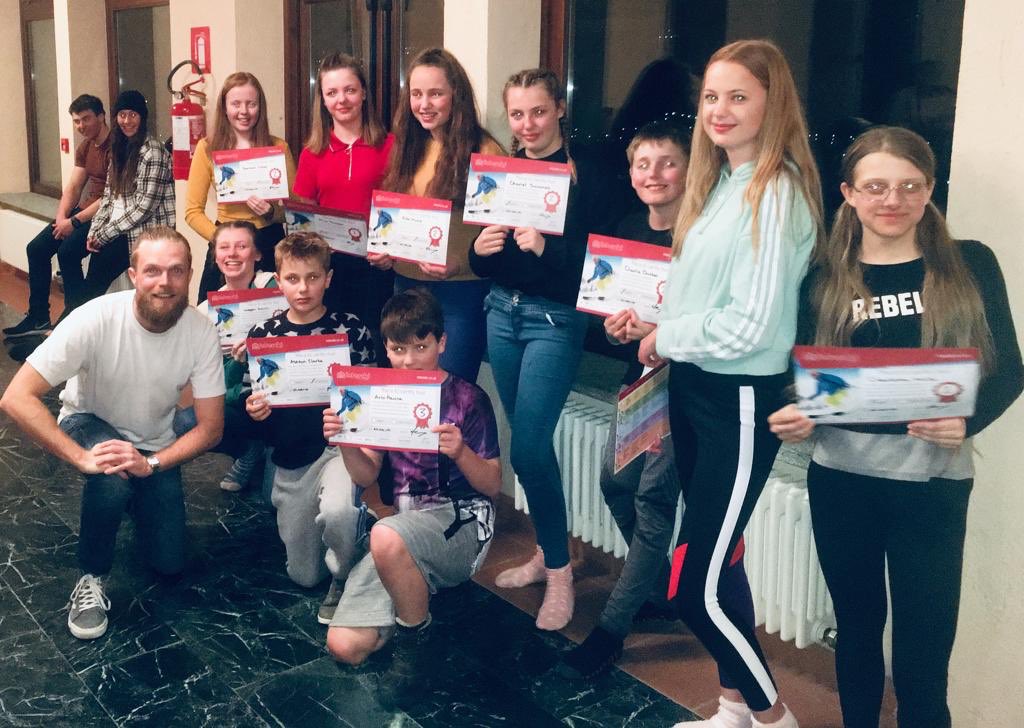 SancroftAcademy's tweet photo. A great awards evening last night and now preparing for the long coach journey home #ASHSinEurope #ASHStoAnywhere @StradbrokeHigh https://t.co/kXAJhf2zfO