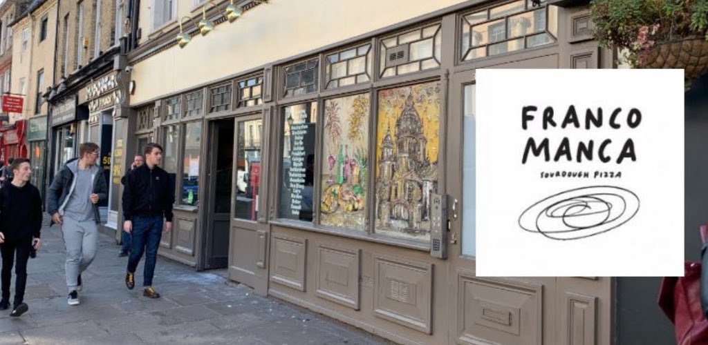 Guess who’s moving into the unit occupied until recently by Samit Sarayi (29 #Greenwich Church Street)?
It’s @FrancoMancaPizz and it’s opening mid/end of April. The building works inside started already!