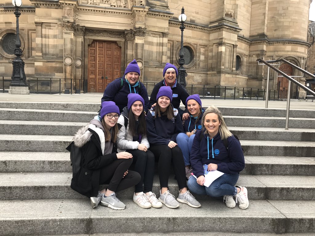 Off we go!! @BLRseniorsectio <a href="/GirlguidingScot/">Girlguiding Scotland</a> <a href="/KateDevlin6950/">Catherine Devlin</a> <a href="/Steph2008454/">Stephanie Watson</a>  <a href="/burnec80/">Claire Burnett</a> #wandertheworld