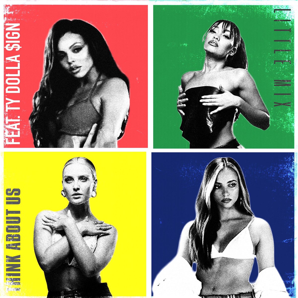 PopCrave's tweet photo. “Think About Us” by @LittleMix feat. @TyDollaSign has reached a new peak of #26 in the UK. https://t.co/47kSH7K4Am