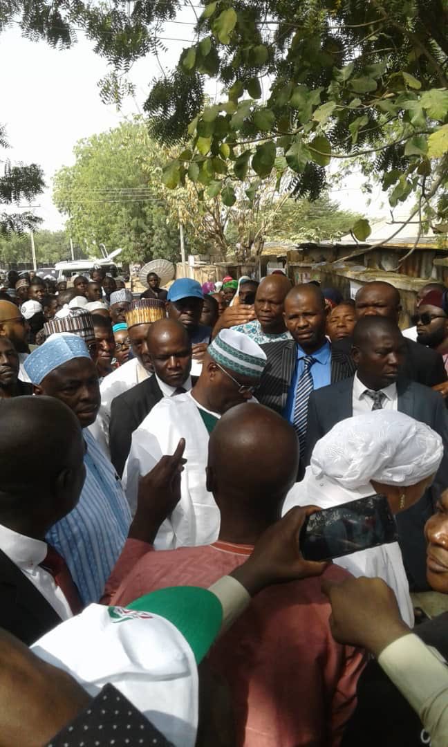 renoomokri's tweet photo. Dear Nigerians, 

@Atiku and his wife, Titi Atiku-Abubakar, have voted.

Please note that Atiku DID NOT check who she voted for. They are united. There is love between them. There is trust between them. 

Can you say that about @MBuhari and @AishaMBuhari?

#INECMustSanctionBuhari https://t.co/7mNkg0VKX4
