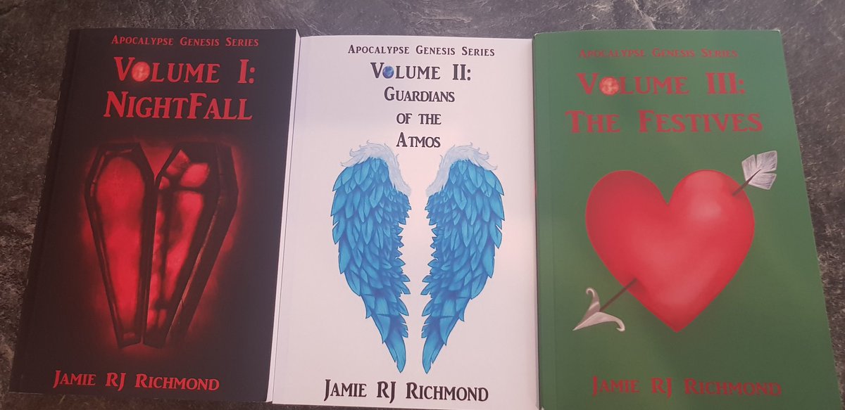 JamieRichmond16's tweet photo. Book 1 - Vampires, witches and werewolves.
Book 2 - Gods and monsters. Angels and daemons.
Book 3 - The Festives and the Seven Deadly Sins.
Book 4 - ?
Welcome to #ApocalypseGenesis https://t.co/Uy1kaMMFBO