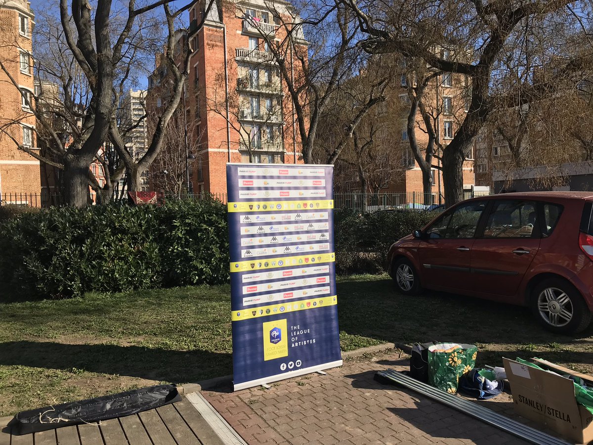 KopBalard's tweet photo. Fin du match : La zone mixte est installée, on attend nos héros pour parler du match ! Il y a tant de choses à dire et de lipettes à distribuer... #IKFLive #ASCMFC https://t.co/SSKz8D8YJC