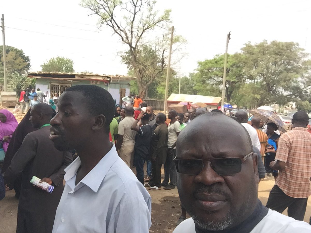 ahusseinadam's tweet photo. #2019Elections At my PU 023/024 SN117 OVA 1&2 #NigeriaDecides2019 All well #TheVerdict #PollingStream Thank God nobody in family is killed 2015-2019 It was not the same earlier Muhammad and Tijani Rest In Peace! Nigeria 🇳🇬 is moving forward slowly bt surely! #Borno #Mafoni #Yerwa https://t.co/1VpcUU71w1