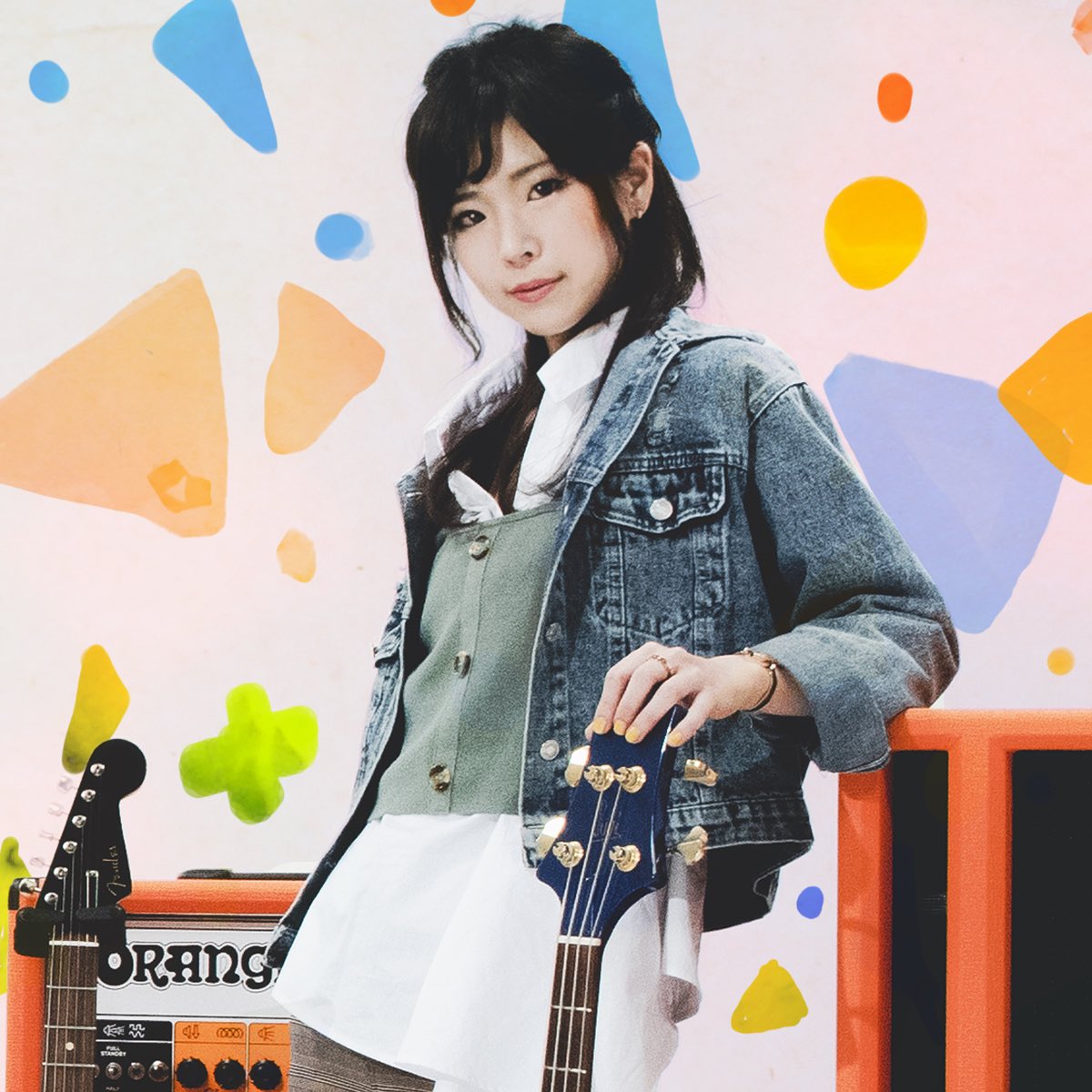 自己紹介】 星野李奈です。エルフリーデのベース担当でリーダーです