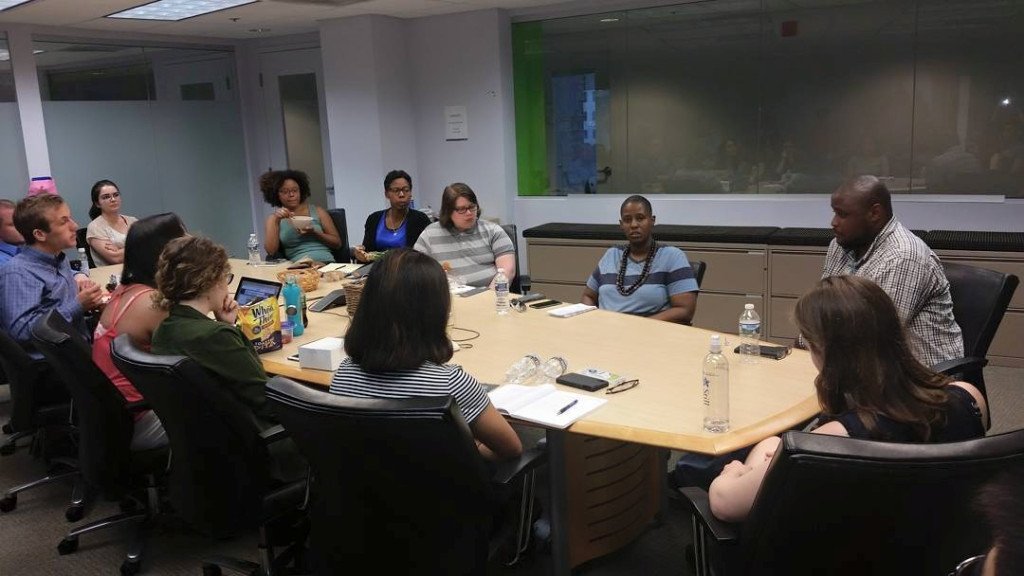 National LGBTQ Task Force’s first brown bag lunch for summer interns thepeacehousedc.wordpress.com/2016/06/22/nat…