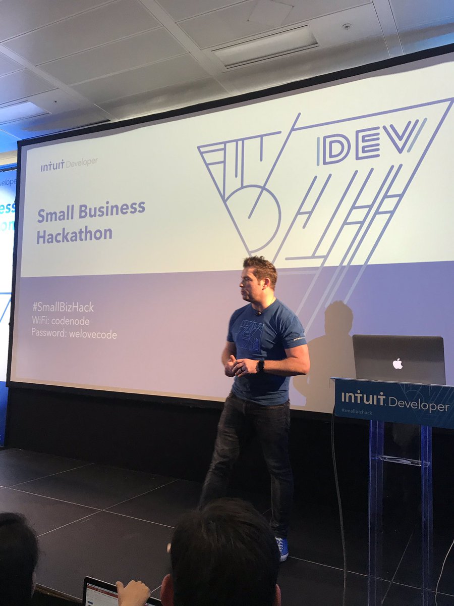 anniefever's tweet image. The @IntuitDev #SmallBizHack has officially kicked off @skillsmatter #CodeNode. Come build for #Smallbusiness and win £5000!