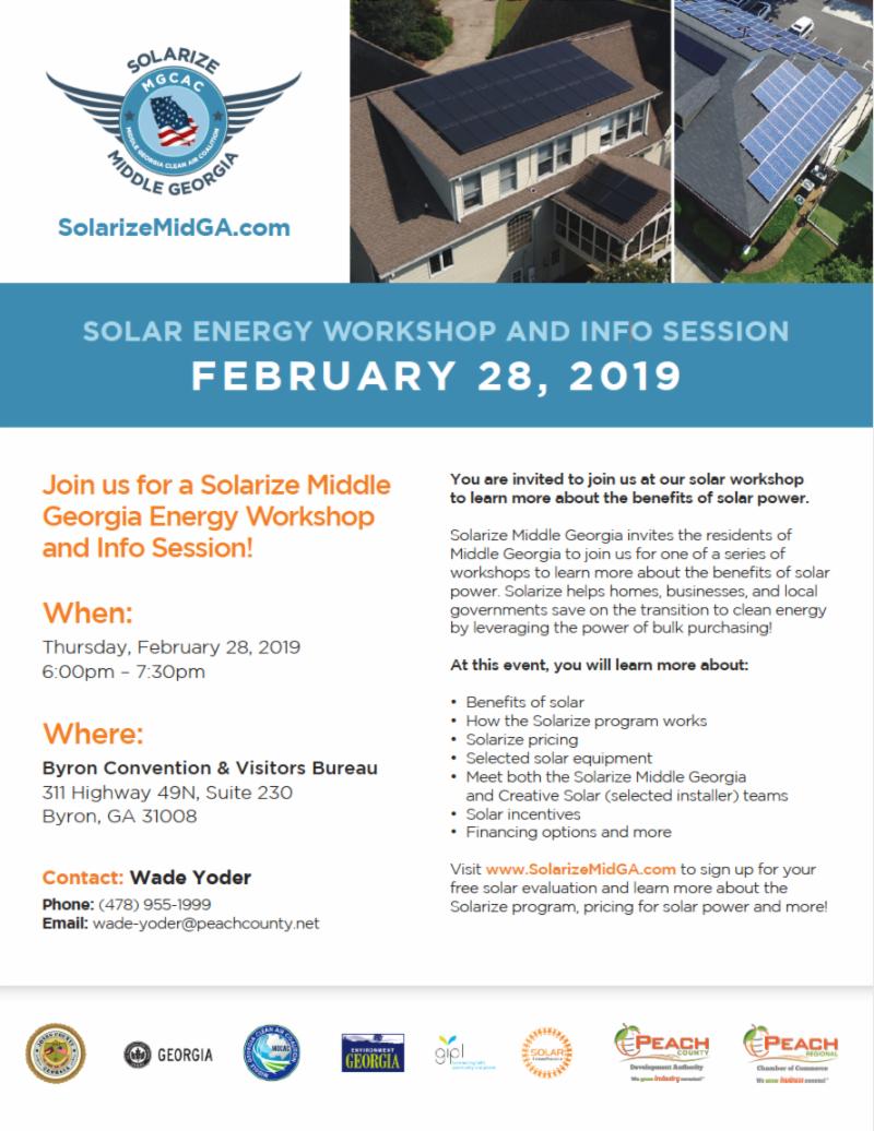 Free solar energy workshop and info session conta.cc/2E567x5