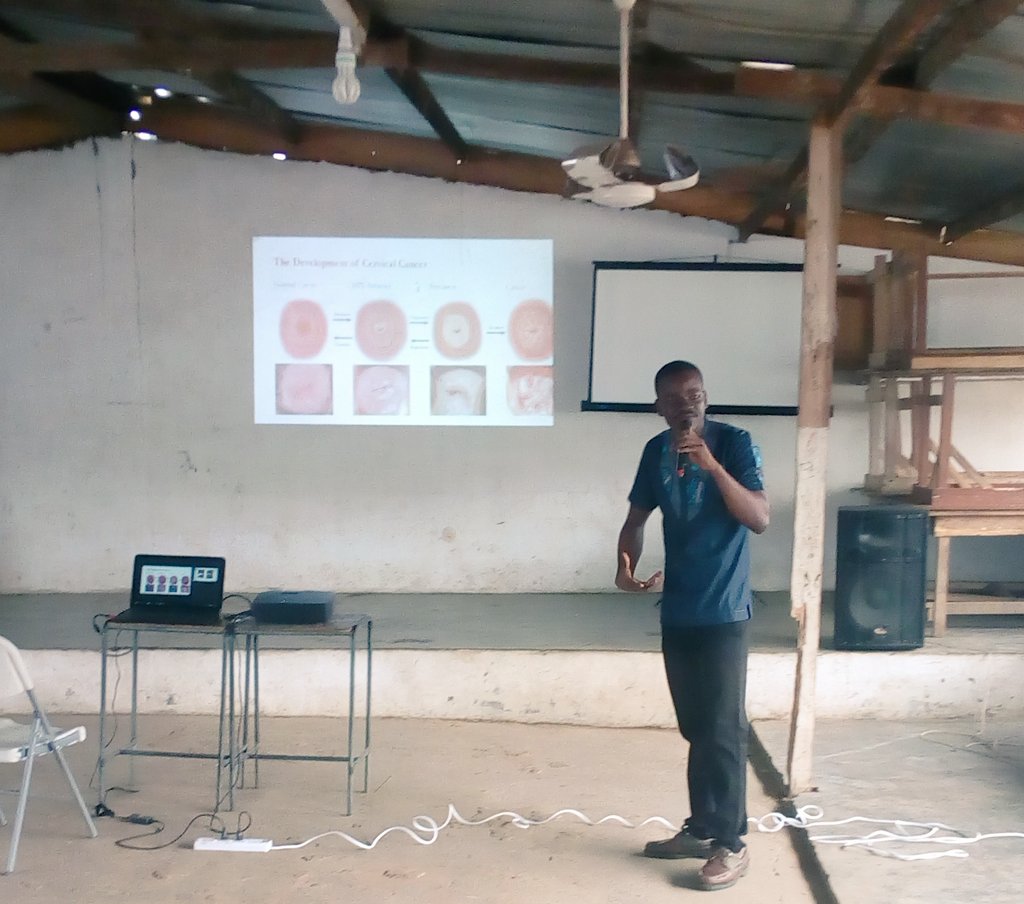 BAdzraku's tweet photo. Follow my activities next week on the Agenda :
Cervical Cancer Awareness Creating.
#EndCervicalCancerNow
#GetVax #GetScreened #SchoolHealthTour #seniorHighSchools in the #VoltaRegion
#BennyMoments #Volunteer.@ConryJeanne
@health @DrTedros @WHO @choo_ek https://t.co/xx0IyYMawa