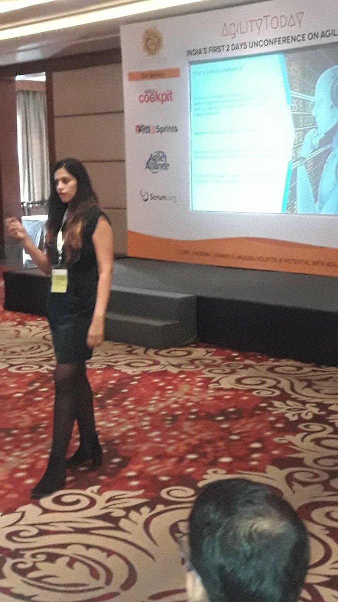 mail2subodh's tweet image. Jisha Sharma
Portfolio/Product Management, McKinsey & Company currently speaking on topic " Art of transforming and AI-fying business processes" at
@AgilityToday
